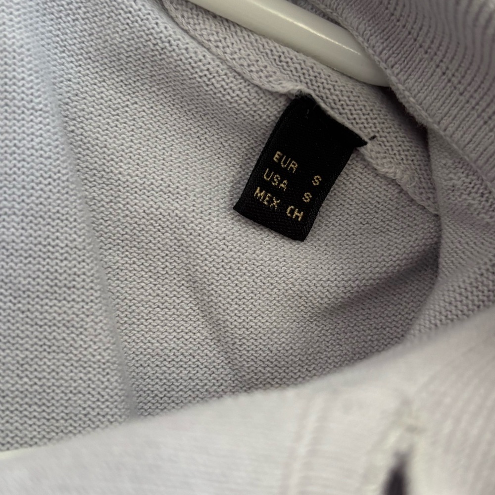 Massimo Dutti Light Gray Polo Shirt - Picture 4 of 4